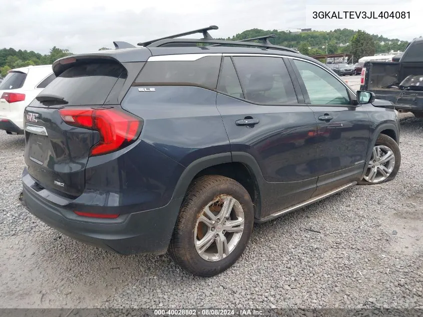 3GKALTEV3JL404081 2018 GMC Terrain Sle