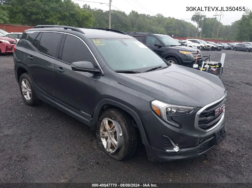 2018 GMC Terrain Sle VIN: 3GKALTEVXJL350455 Lot: 40047770