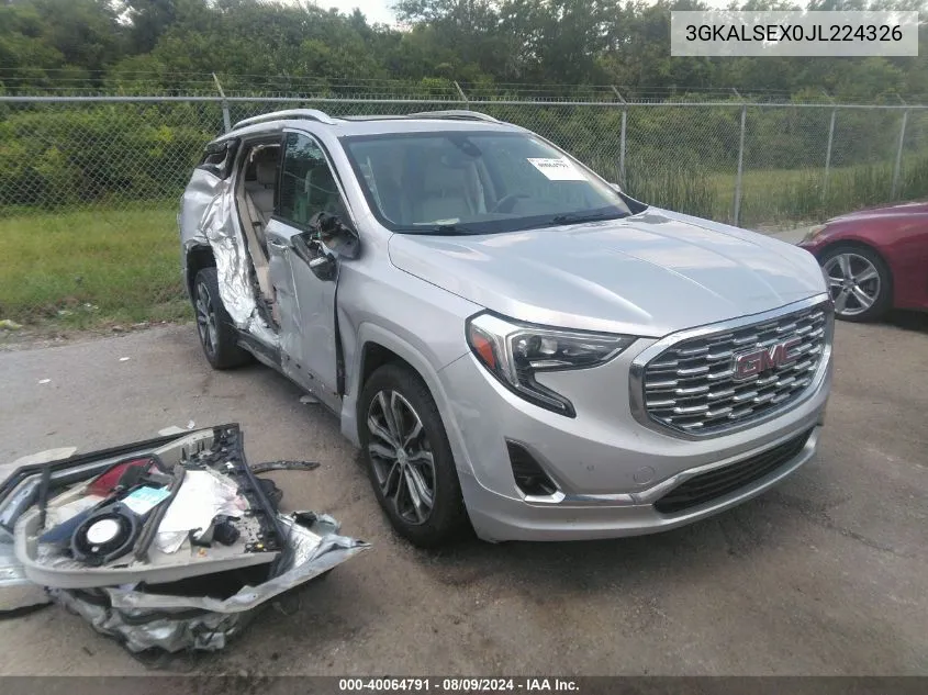 3GKALSEX0JL224326 2018 GMC Terrain Denali