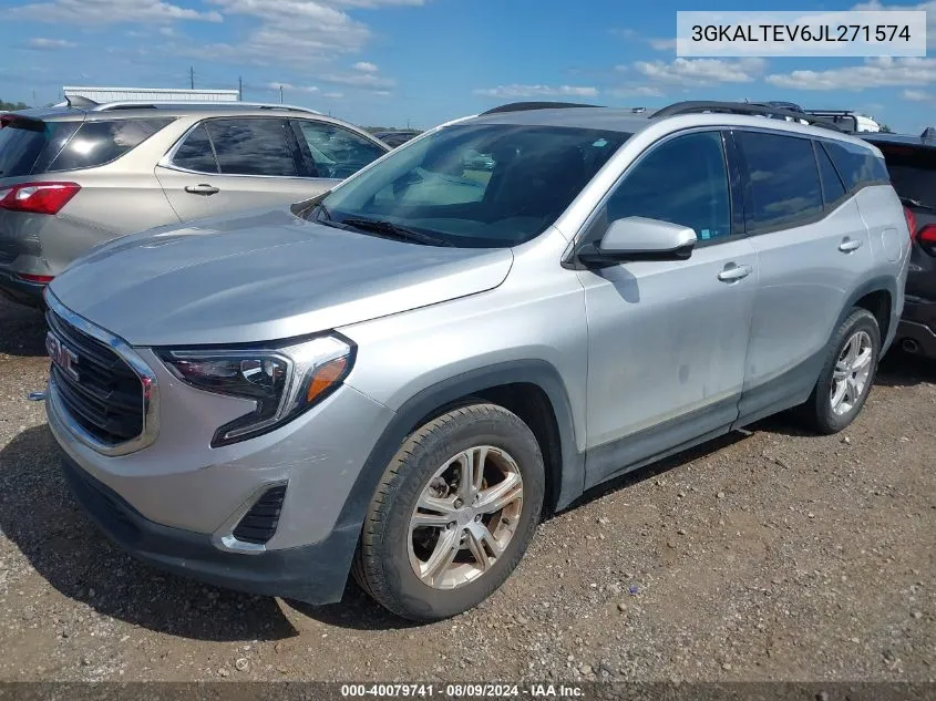 2018 GMC Terrain Sle VIN: 3GKALTEV6JL271574 Lot: 40079741