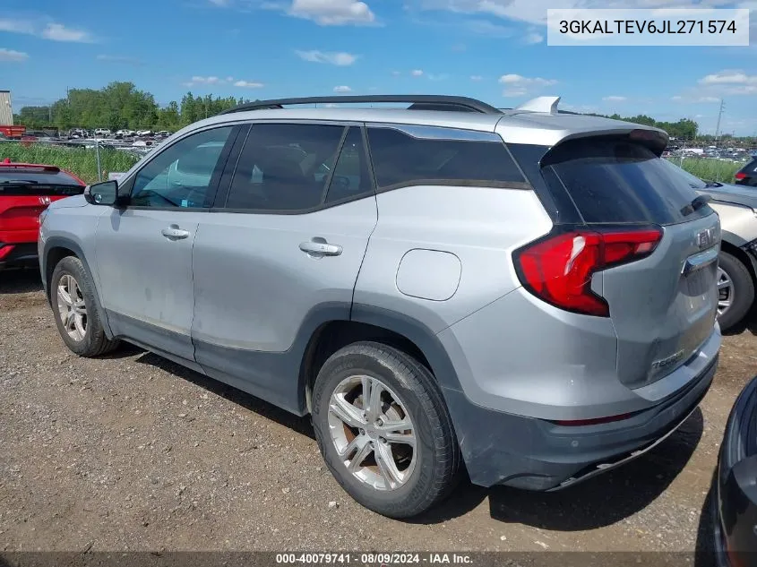 3GKALTEV6JL271574 2018 GMC Terrain Sle