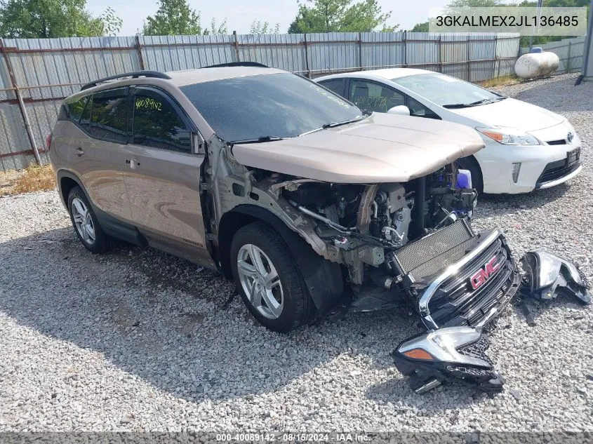 3GKALMEX2JL136485 2018 GMC Terrain Sle