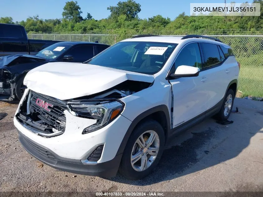 3GKALMEV1JL356151 2018 GMC Terrain Sle