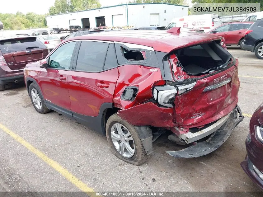 3GKALMEV7JL384908 2018 GMC Terrain Sle