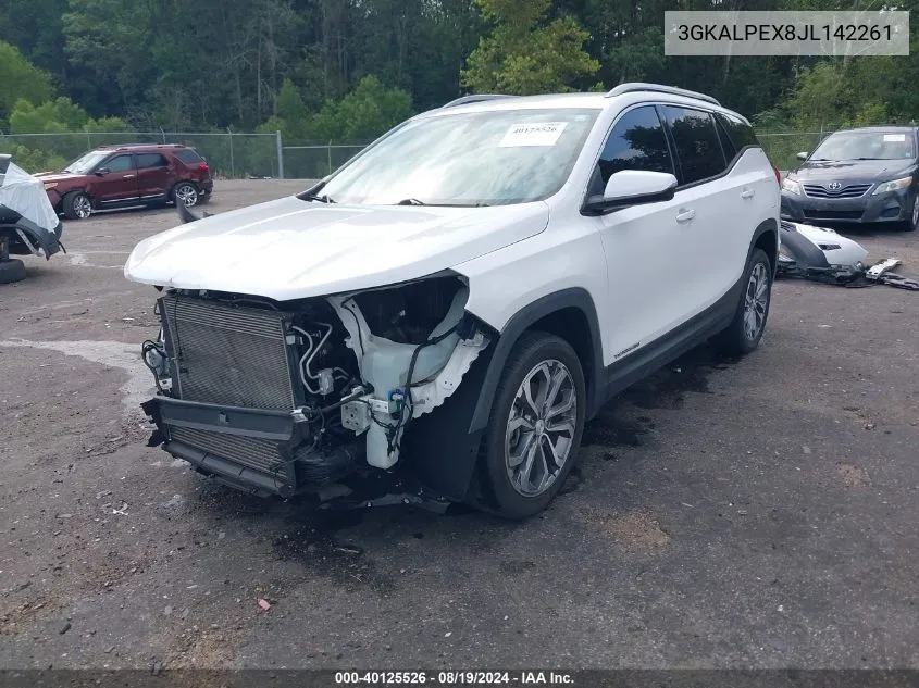 2018 GMC Terrain Slt VIN: 3GKALPEX8JL142261 Lot: 40125526