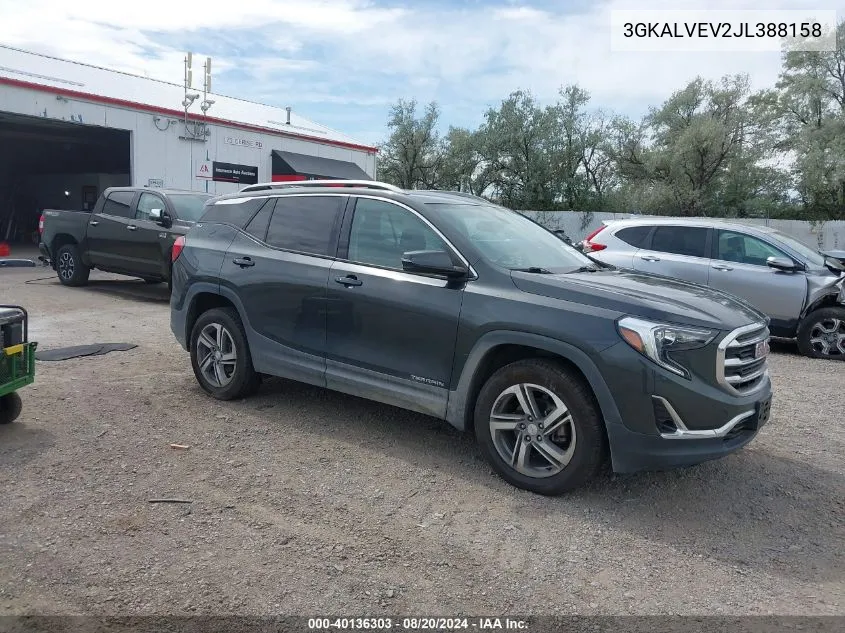 2018 GMC Terrain Slt VIN: 3GKALVEV2JL388158 Lot: 40136303