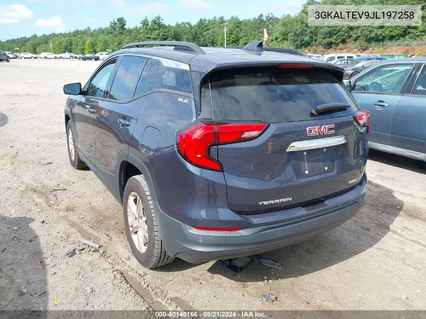 2018 GMC Terrain Sle VIN: 3GKALTEV9JL197258 Lot: 40140166