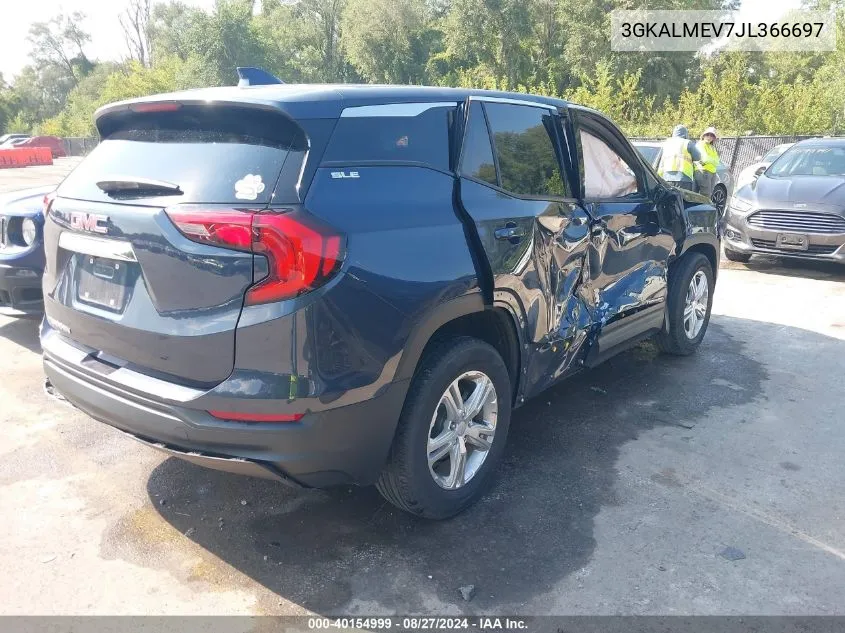 2018 GMC Terrain Sle VIN: 3GKALMEV7JL366697 Lot: 40154999