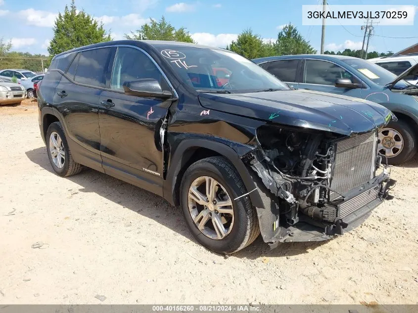 2018 GMC Terrain Sle VIN: 3GKALMEV3JL370259 Lot: 40156260