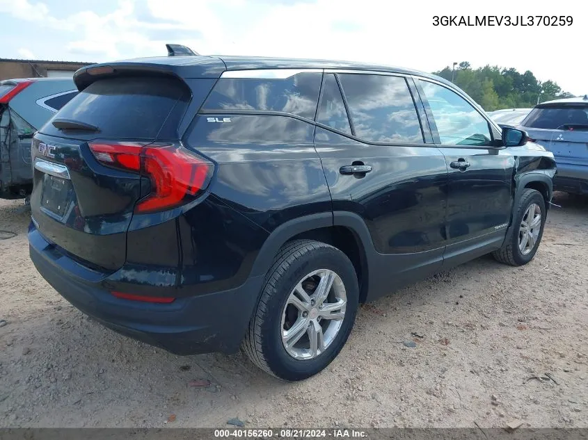 3GKALMEV3JL370259 2018 GMC Terrain Sle