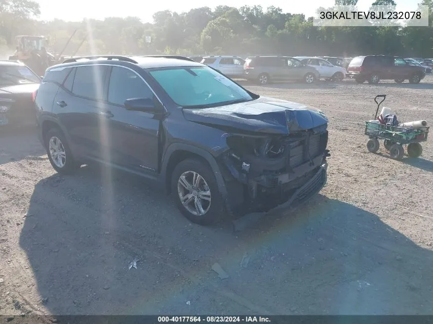 2018 GMC Terrain Sle VIN: 3GKALTEV8JL232078 Lot: 40177564