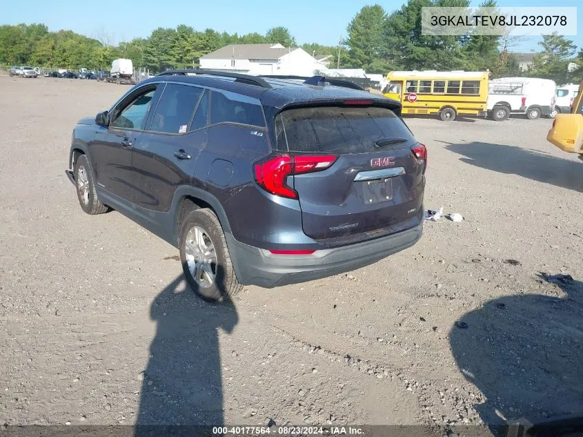 2018 GMC Terrain Sle VIN: 3GKALTEV8JL232078 Lot: 40177564