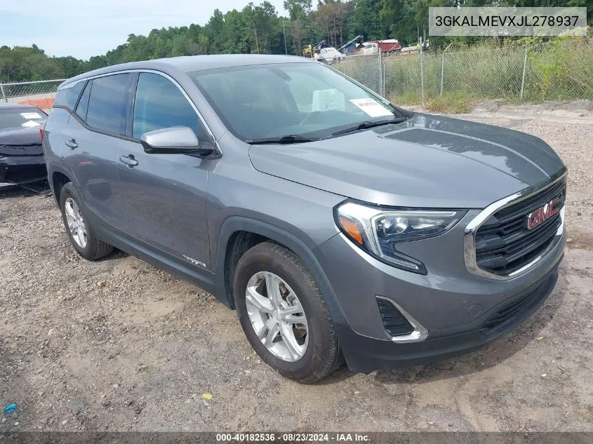 2018 GMC Terrain Sle VIN: 3GKALMEVXJL278937 Lot: 40182536