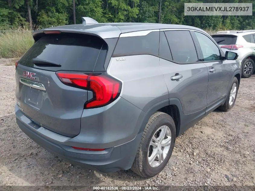 3GKALMEVXJL278937 2018 GMC Terrain Sle