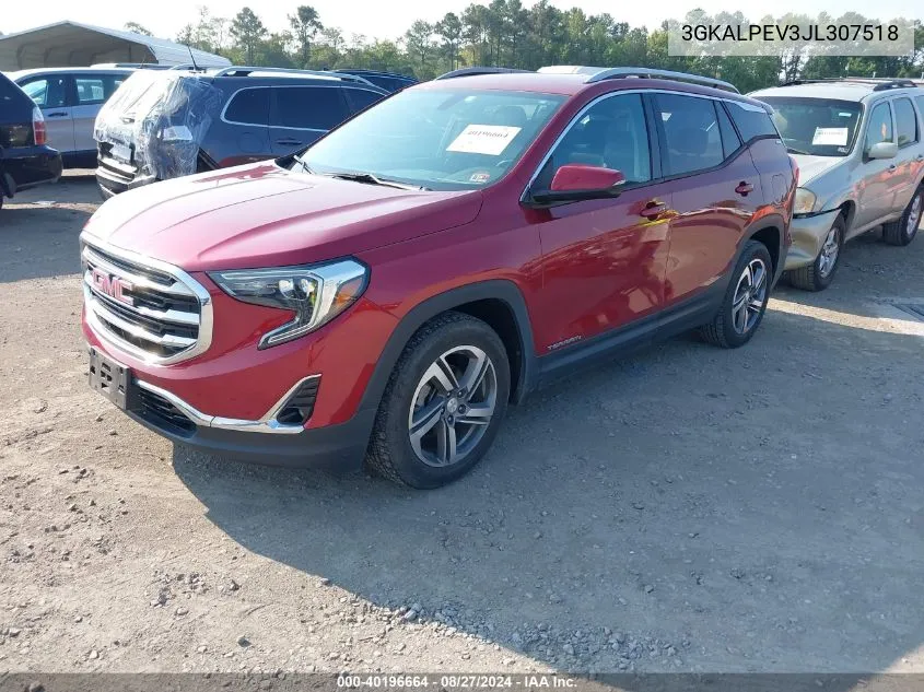 2018 GMC Terrain Slt VIN: 3GKALPEV3JL307518 Lot: 40196664