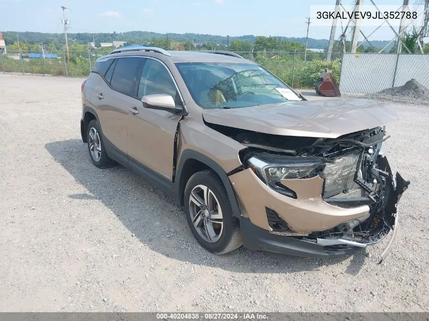 2018 GMC Terrain Slt VIN: 3GKALVEV9JL352788 Lot: 40204838