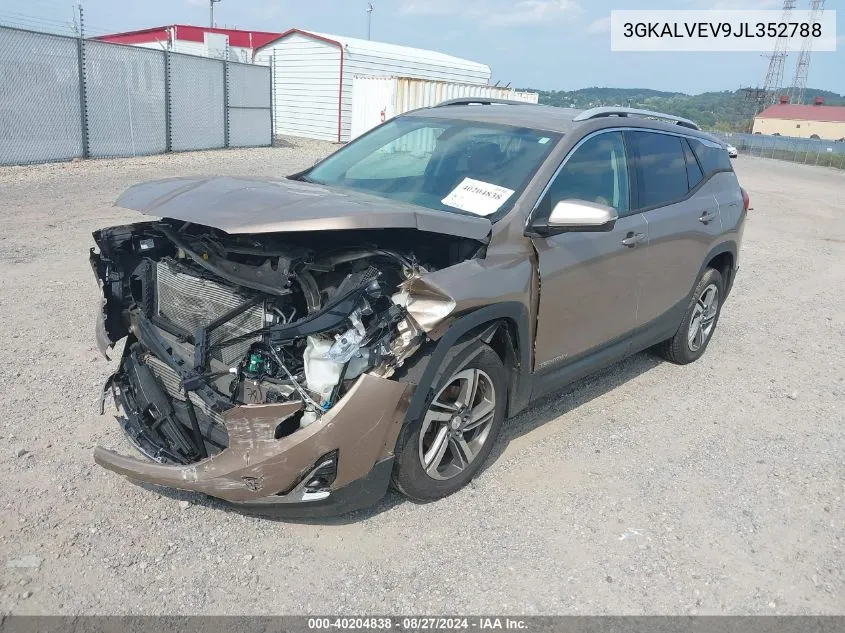 2018 GMC Terrain Slt VIN: 3GKALVEV9JL352788 Lot: 40204838