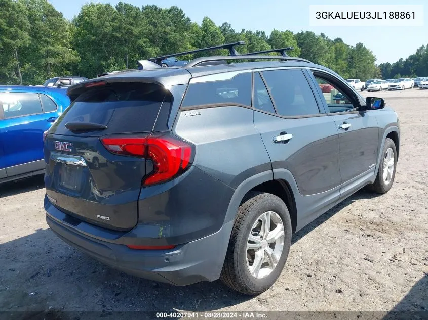 2018 GMC Terrain Sle Diesel VIN: 3GKALUEU3JL188861 Lot: 40207941