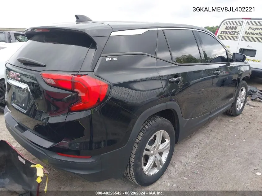 3GKALMEV8JL402221 2018 GMC Terrain Sle