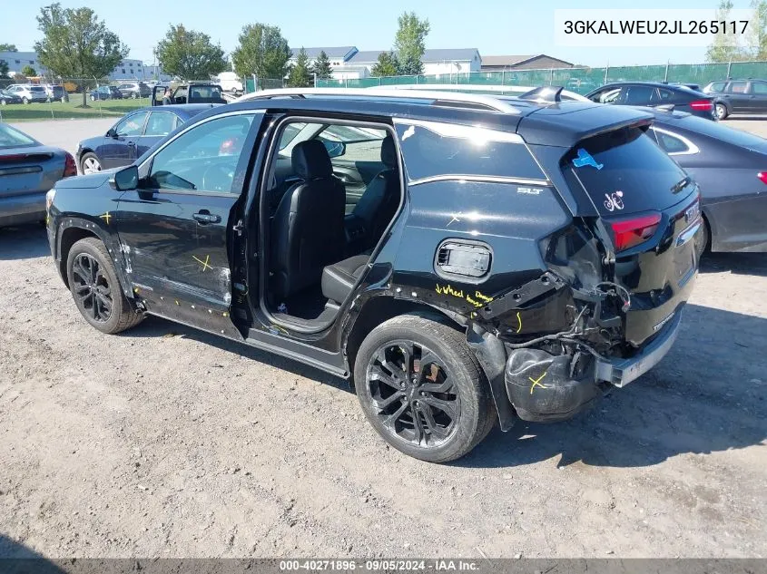 3GKALWEU2JL265117 2018 GMC Terrain Slt Diesel