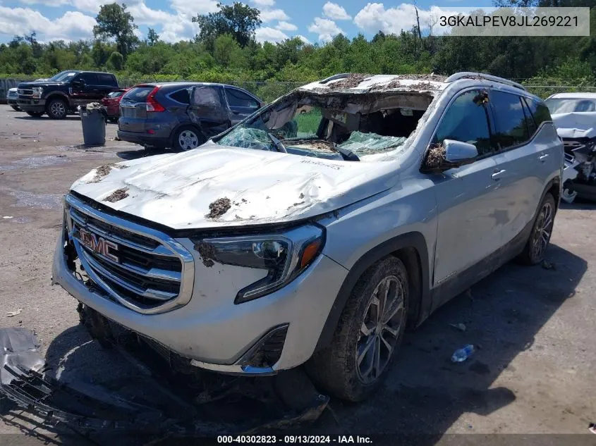 2018 GMC Terrain Slt VIN: 3GKALPEV8JL269221 Lot: 40302823