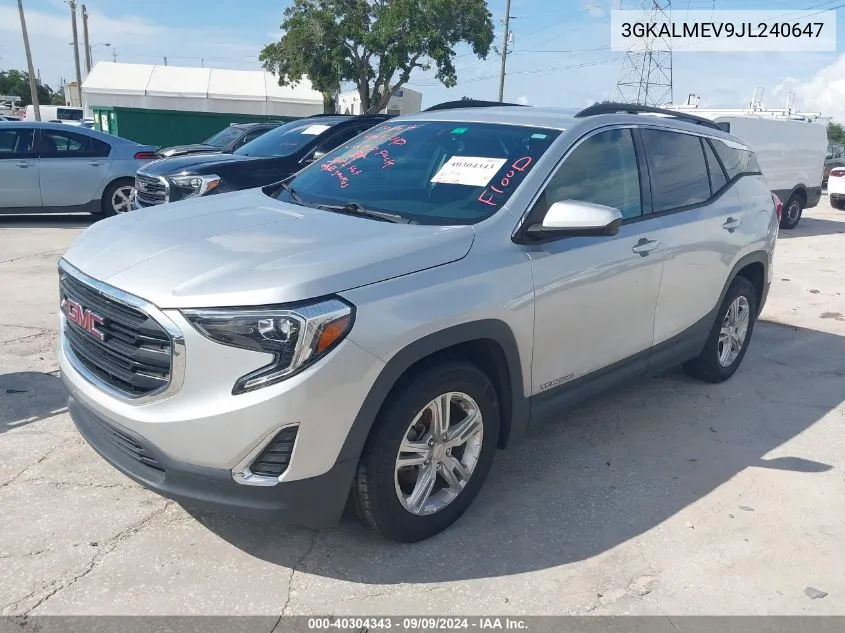 3GKALMEV9JL240647 2018 GMC Terrain Sle