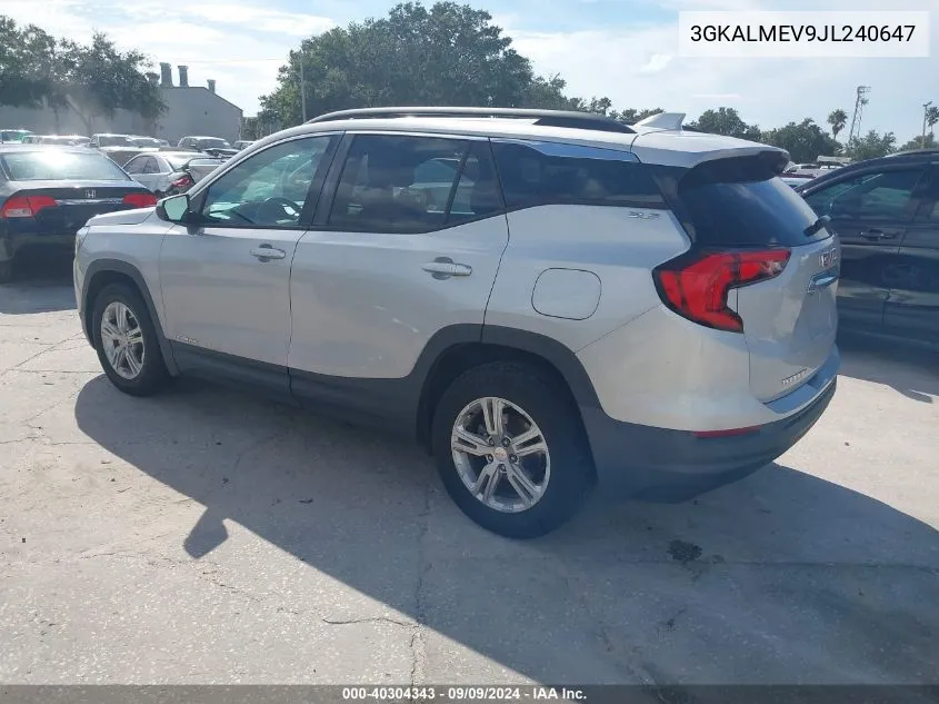 3GKALMEV9JL240647 2018 GMC Terrain Sle