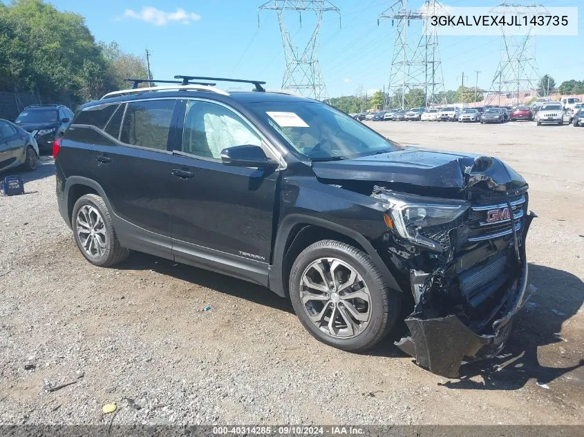 3GKALVEX4JL143735 2018 GMC Terrain Slt