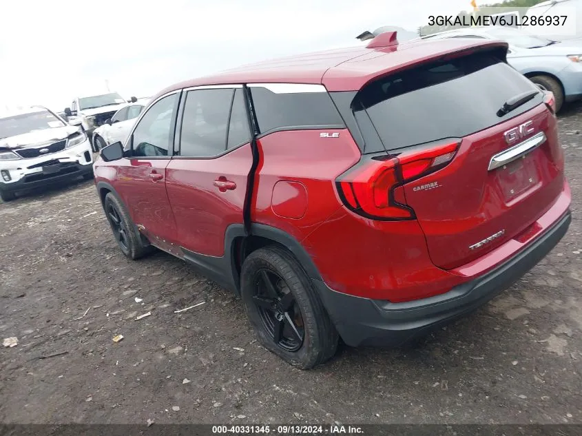 3GKALMEV6JL286937 2018 GMC Terrain Sle