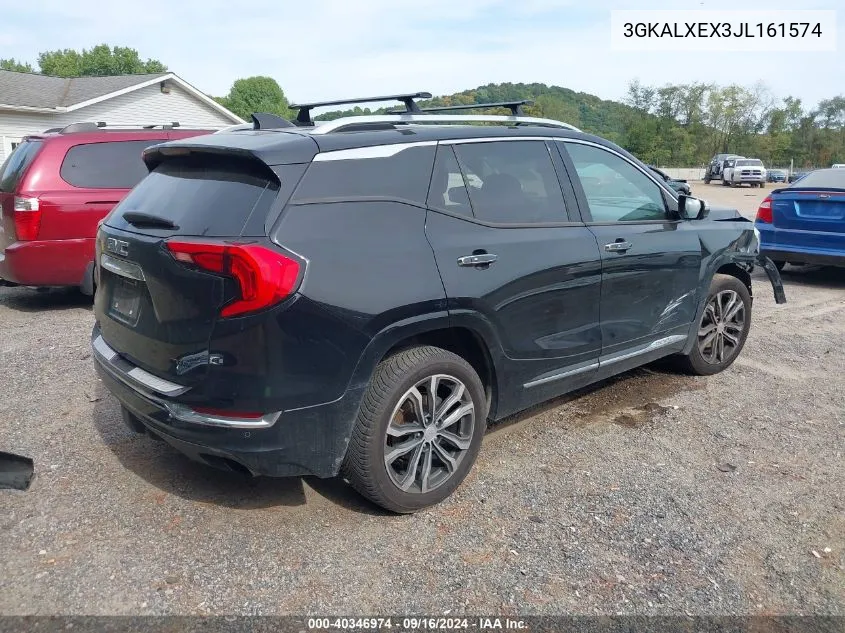 2018 GMC Terrain Denali VIN: 3GKALXEX3JL161574 Lot: 40346974