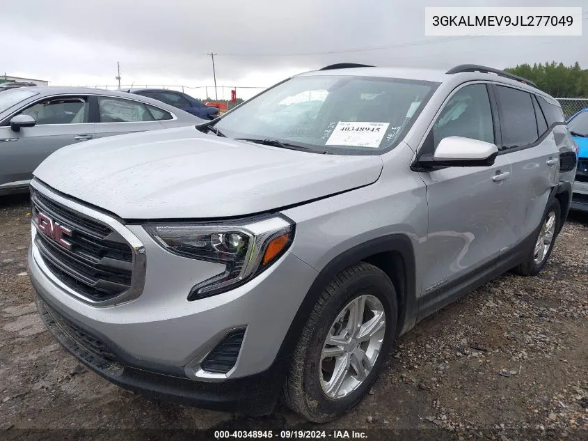 2018 GMC Terrain Sle VIN: 3GKALMEV9JL277049 Lot: 40348945