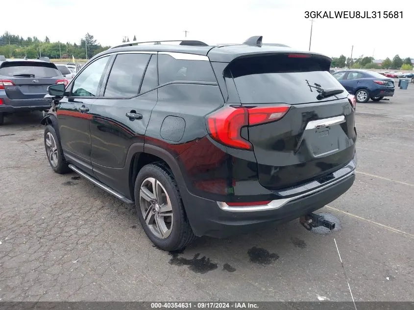 3GKALWEU8JL315681 2018 GMC Terrain Slt Diesel