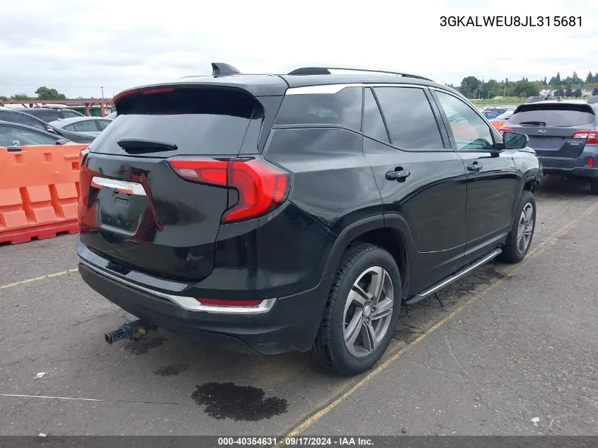 3GKALWEU8JL315681 2018 GMC Terrain Slt Diesel