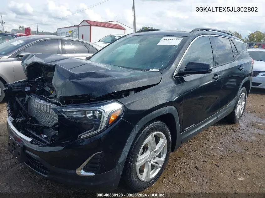 2018 GMC Terrain Sle VIN: 3GKALTEX5JL302802 Lot: 40388128