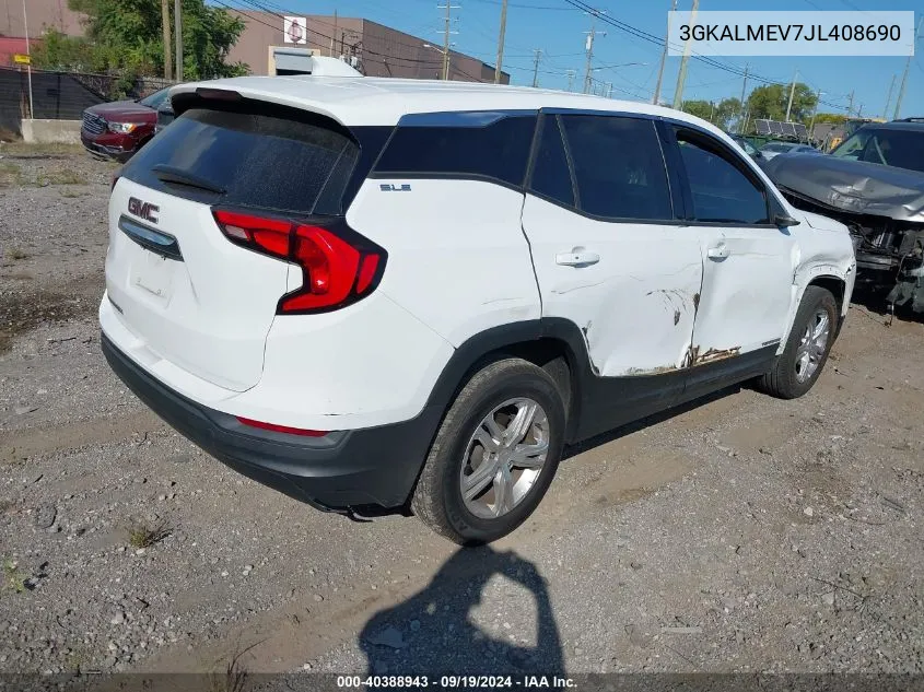 3GKALMEV7JL408690 2018 GMC Terrain Sle