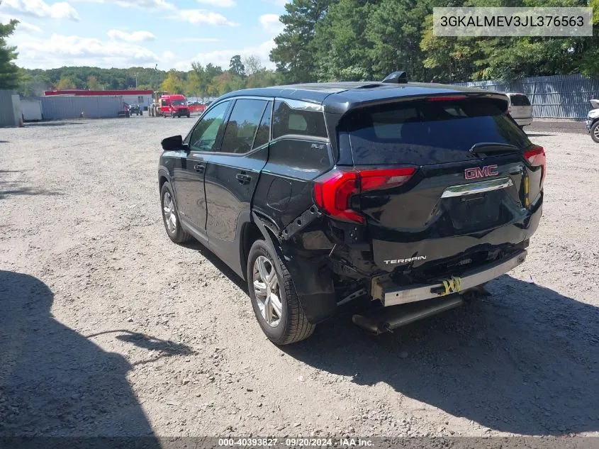 2018 GMC Terrain Sle VIN: 3GKALMEV3JL376563 Lot: 40393827