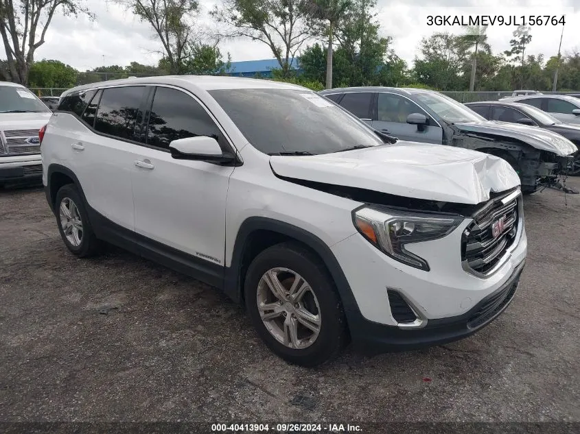 2018 GMC Terrain Sle VIN: 3GKALMEV9JL156764 Lot: 40413904