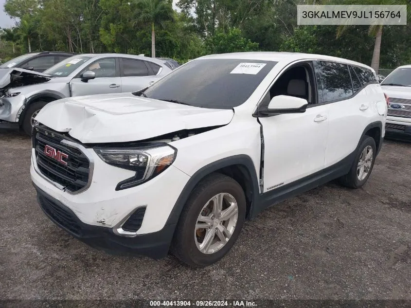 2018 GMC Terrain Sle VIN: 3GKALMEV9JL156764 Lot: 40413904