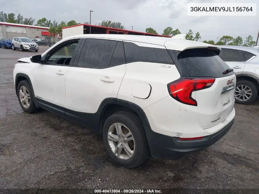 2018 GMC Terrain Sle VIN: 3GKALMEV9JL156764 Lot: 40413904