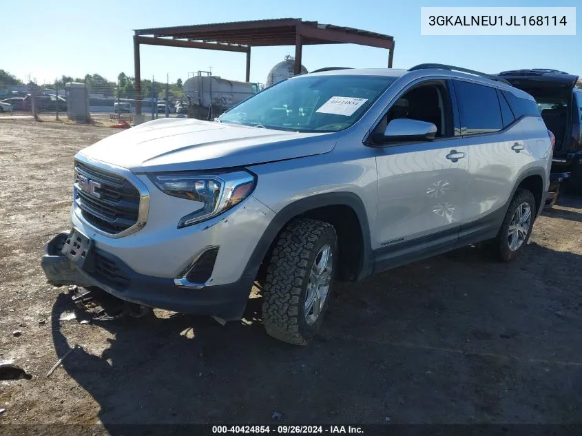 2018 GMC Terrain Sle VIN: 3GKALNEU1JL168114 Lot: 40424854