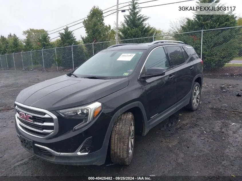 2018 GMC Terrain Slt VIN: 3GKALPEXXJL308117 Lot: 40425482