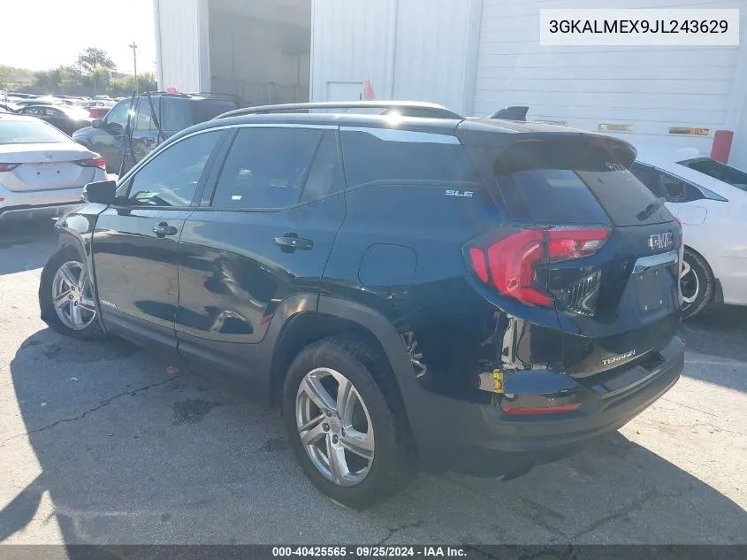 3GKALMEX9JL243629 2018 GMC Terrain Sle