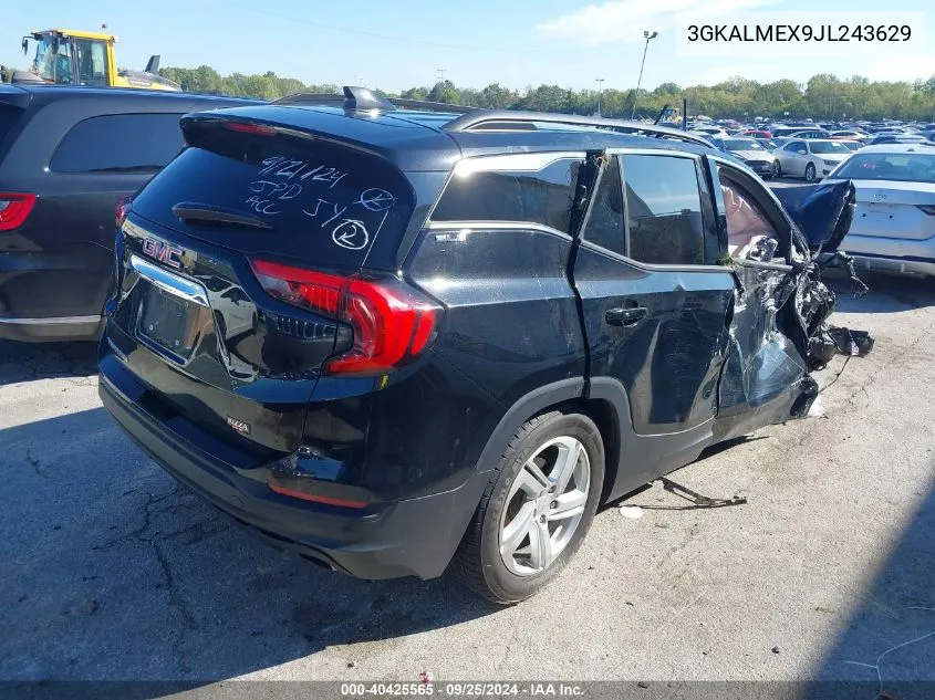 3GKALMEX9JL243629 2018 GMC Terrain Sle