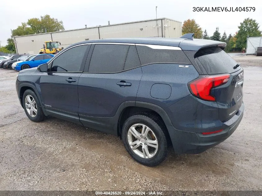 3GKALMEV6JL404579 2018 GMC Terrain Sle