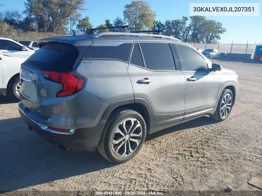 2018 GMC Terrain Slt VIN: 3GKALVEX0JL207351 Lot: 40437490