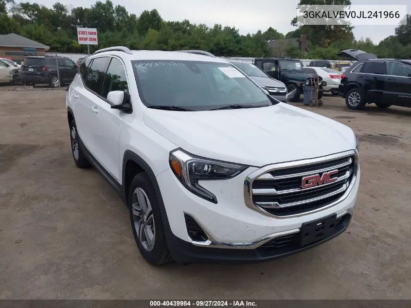 2018 GMC Terrain Slt VIN: 3GKALVEV0JL241966 Lot: 40439984