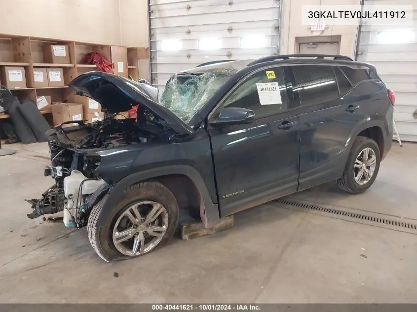 2018 GMC Terrain Sle VIN: 3GKALTEV0JL411912 Lot: 40441621