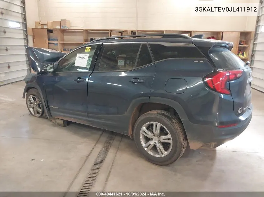 3GKALTEV0JL411912 2018 GMC Terrain Sle