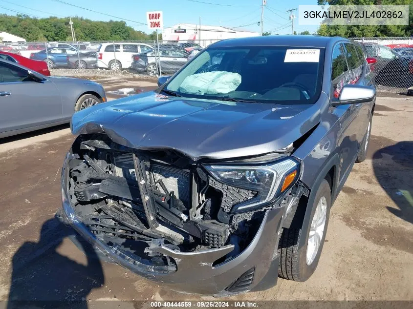 2018 GMC Terrain Sle VIN: 3GKALMEV2JL402862 Lot: 40444559