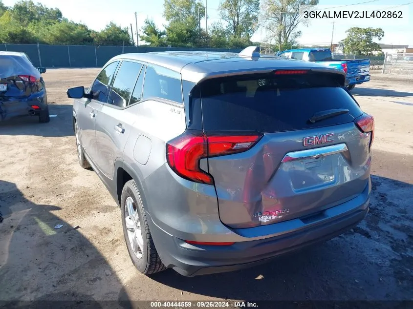 2018 GMC Terrain Sle VIN: 3GKALMEV2JL402862 Lot: 40444559